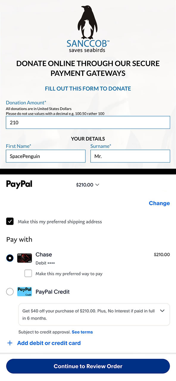 Donation